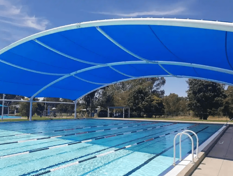 swimming pool shade