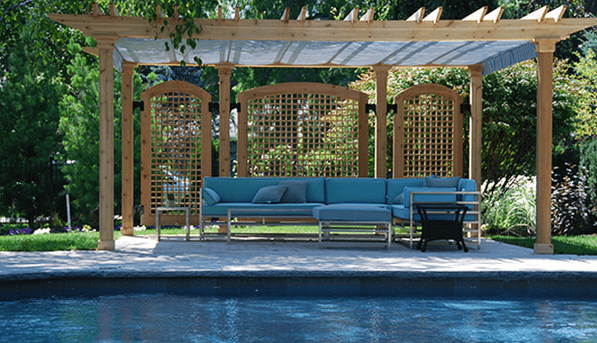 swimming pool shades