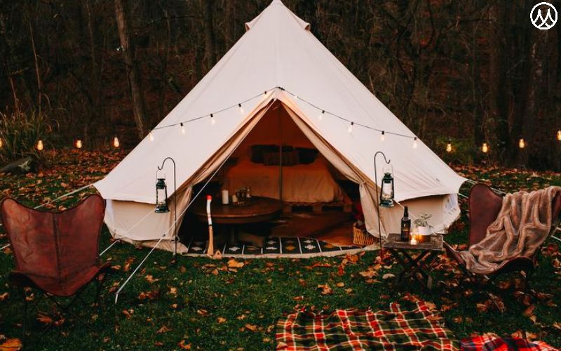 labour resting tents