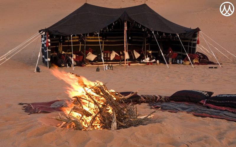 Saudi camping tents