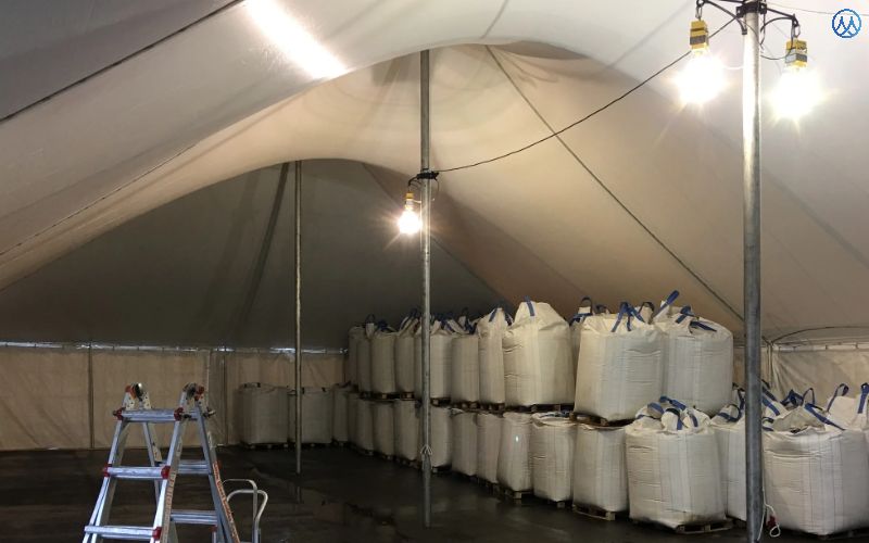 Industrial tent rental