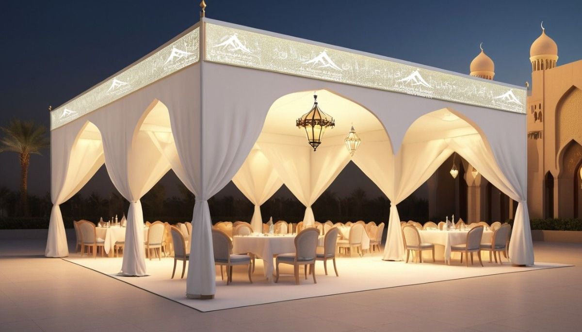 Decorate Rental Ramadan Tents for Memorable Nights