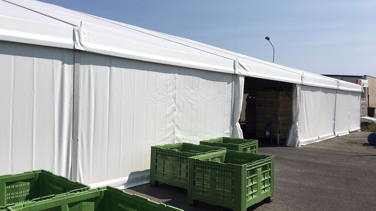 sandwich panel tents